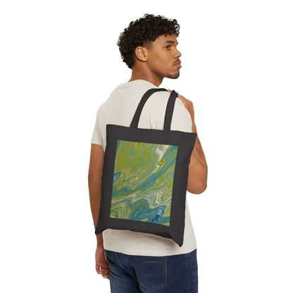 Just a Pretty Cotton Canvas Tote Bag