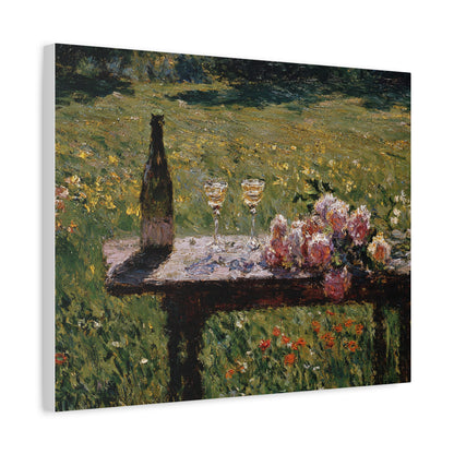 Impressionist Garden Still Life Canvas
