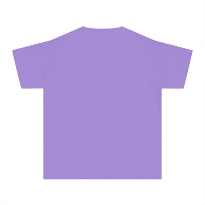 Youth Tee — Cozy Window Cat Print