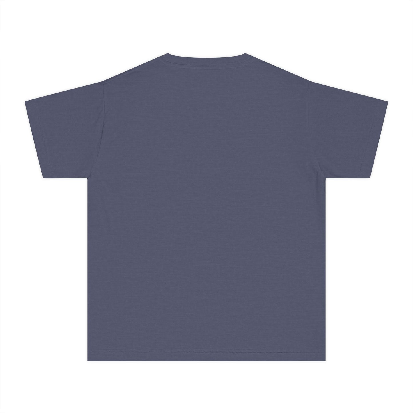 Youth Tee — Cozy Window Cat Print