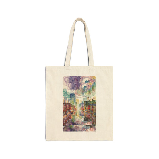 Urban Dreamscape Tote Bag
