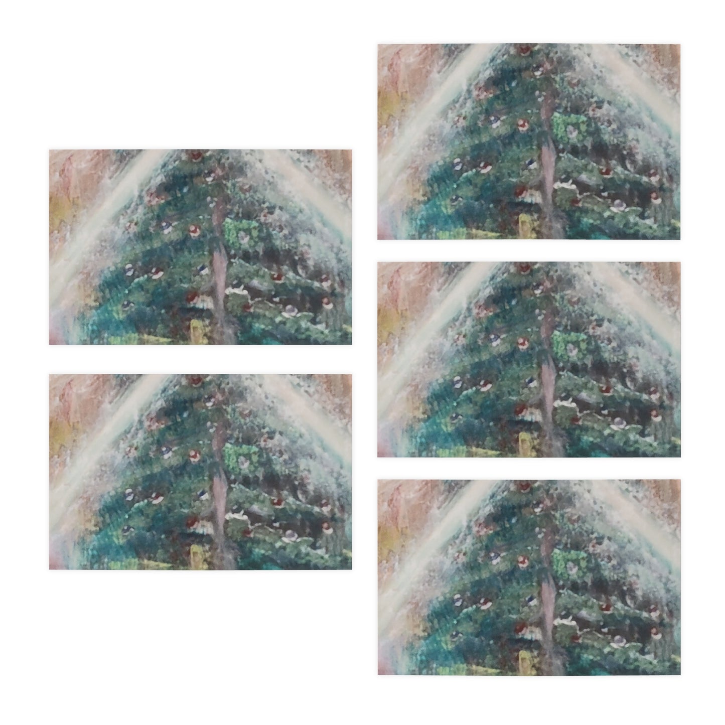 Christmas Cards -Multi-Design Greeting Cards (5-Pack)