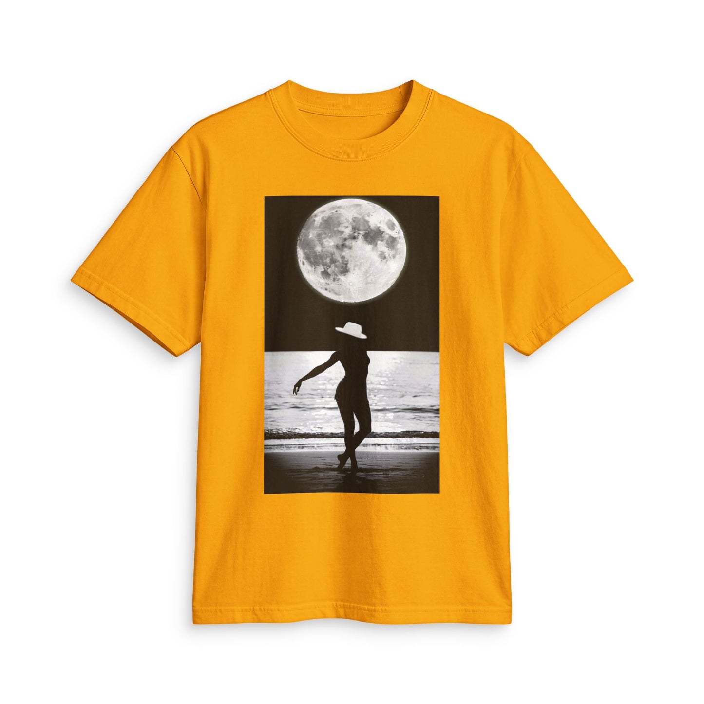 Moonlit Beach Silhouette T-Shirt