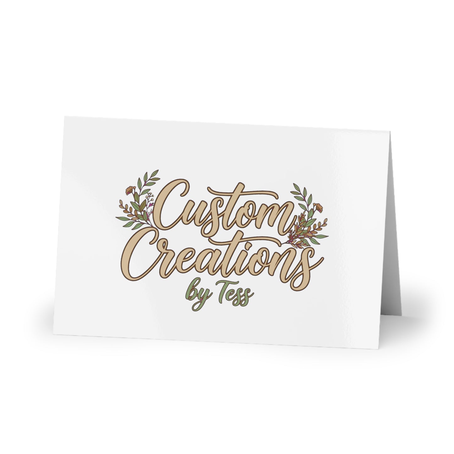 Vintage Santa Christmas Greeting Card — Rustic Holiday Blank Note Card (1 or 10-Pack)