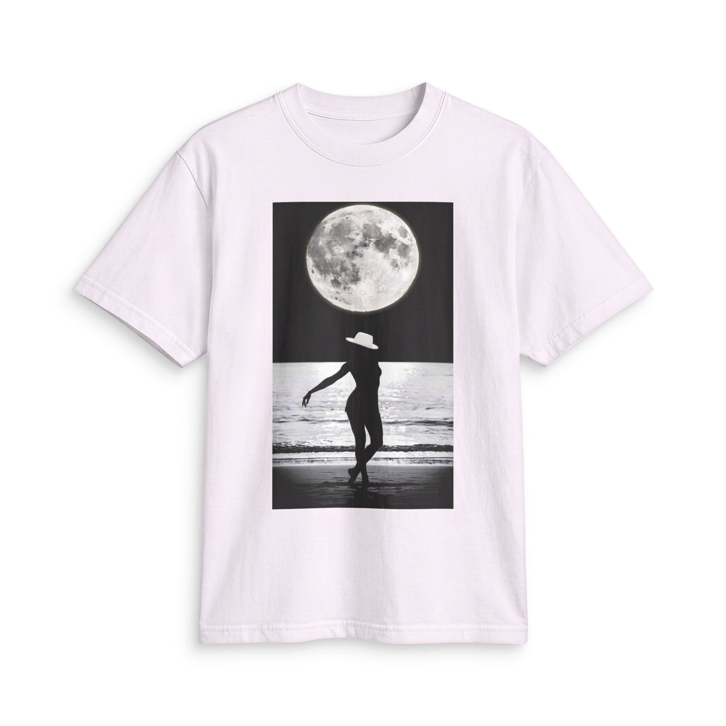 Moonlit Beach Silhouette T-Shirt