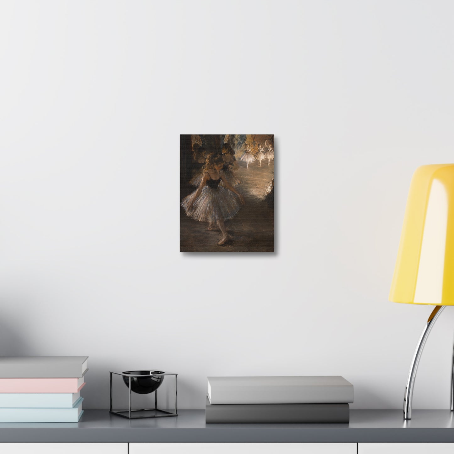 Ballet Dancers Stretched Canvas – Vintage Edgar Degas Inspired Wall Art