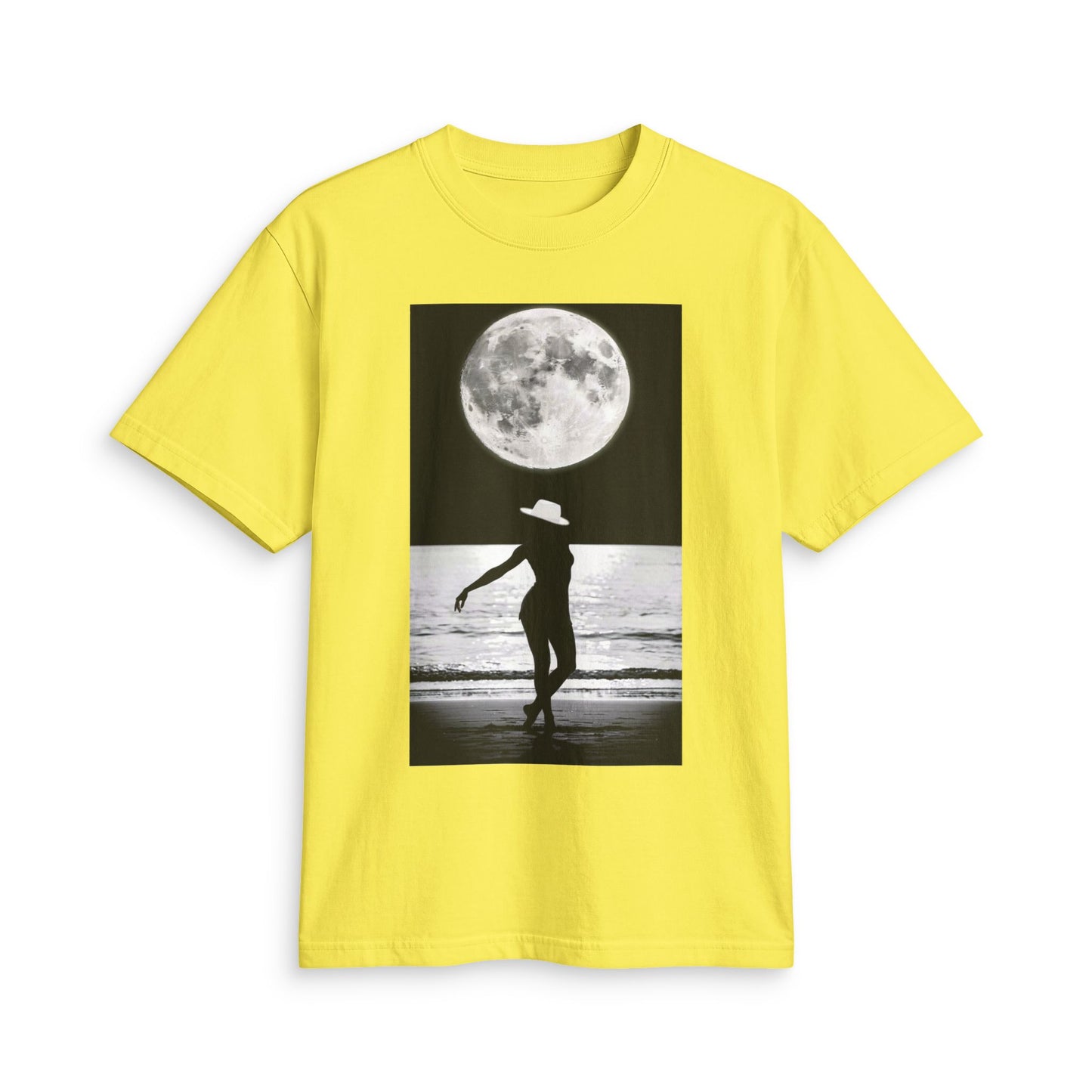 Moonlit Beach Silhouette T-Shirt
