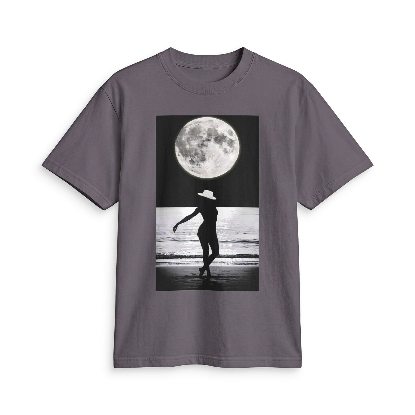 Moonlit Beach Silhouette T-Shirt
