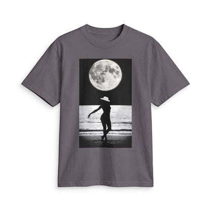 Moonlit Beach Silhouette T-Shirt