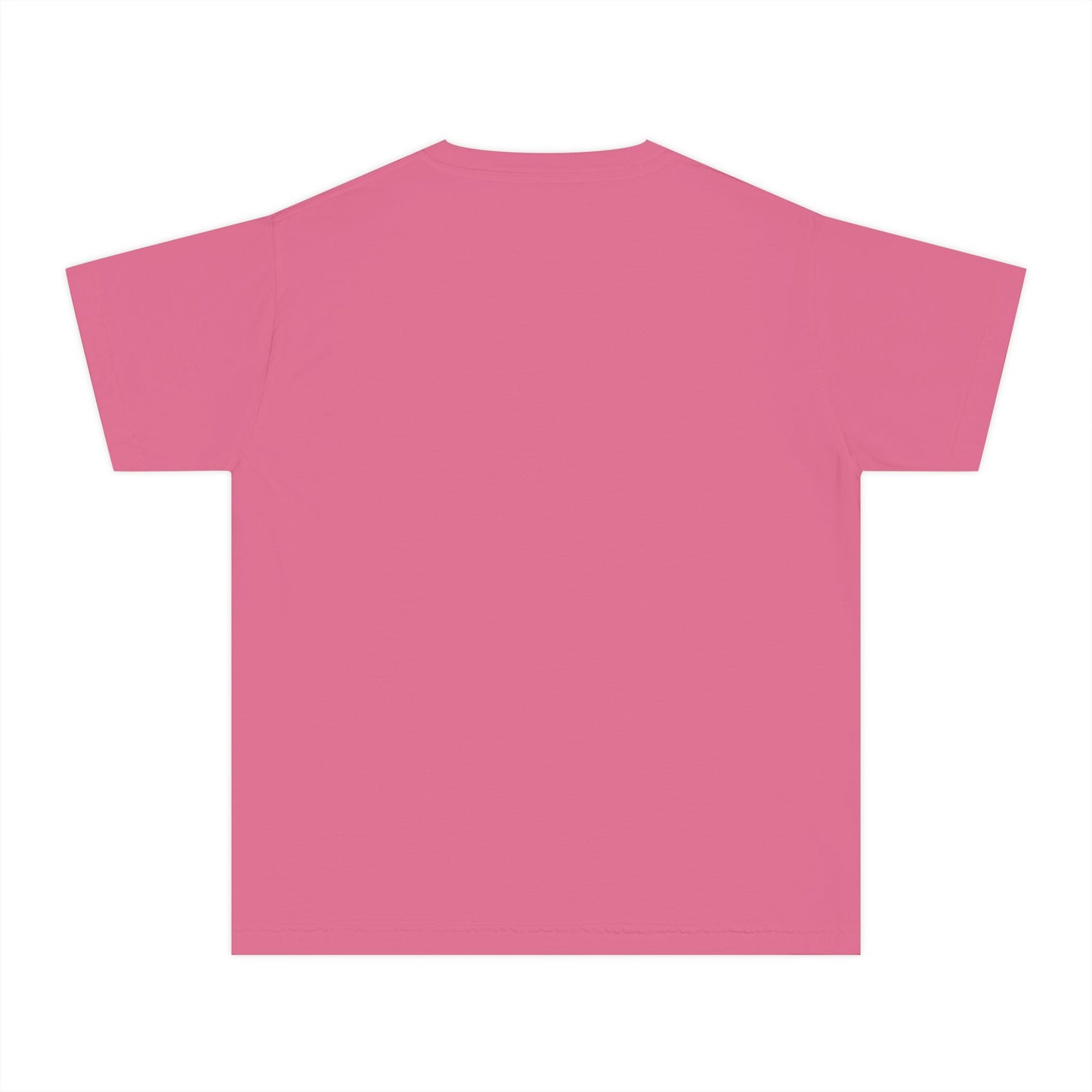 Youth Tee — Cozy Window Cat Print