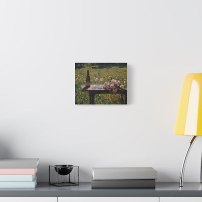 Impressionist Garden Still Life Canvas