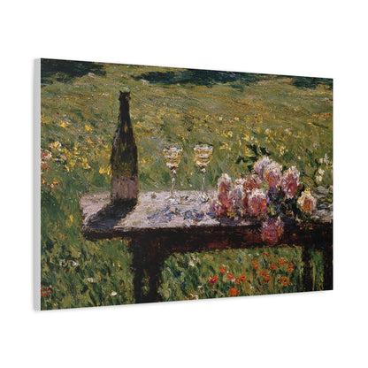 Impressionist Garden Still Life Canvas