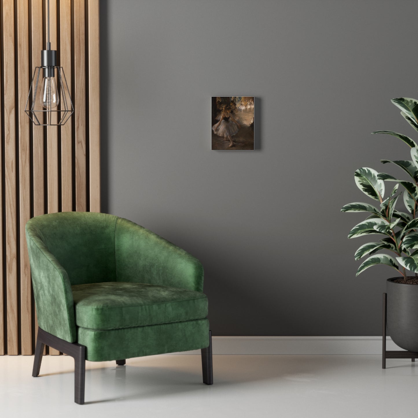 Ballet Dancers Stretched Canvas – Vintage Edgar Degas Inspired Wall Art
