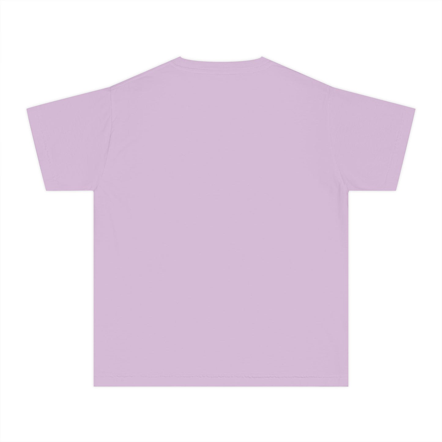 Youth Tee — Cozy Window Cat Print