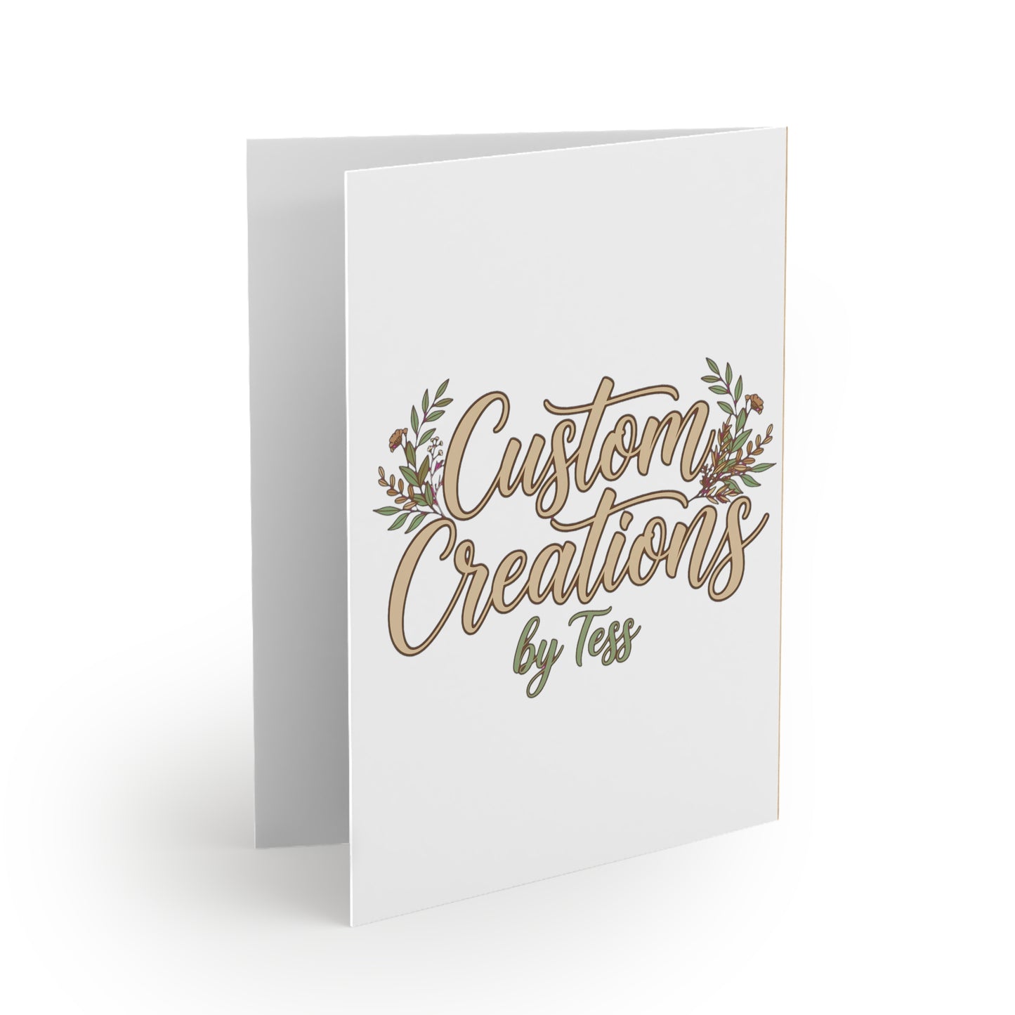 Vintage Christmas Tree Greeting Cards — 'All I Want for Christmas Is More Spoons' (8/16/24 pcs)