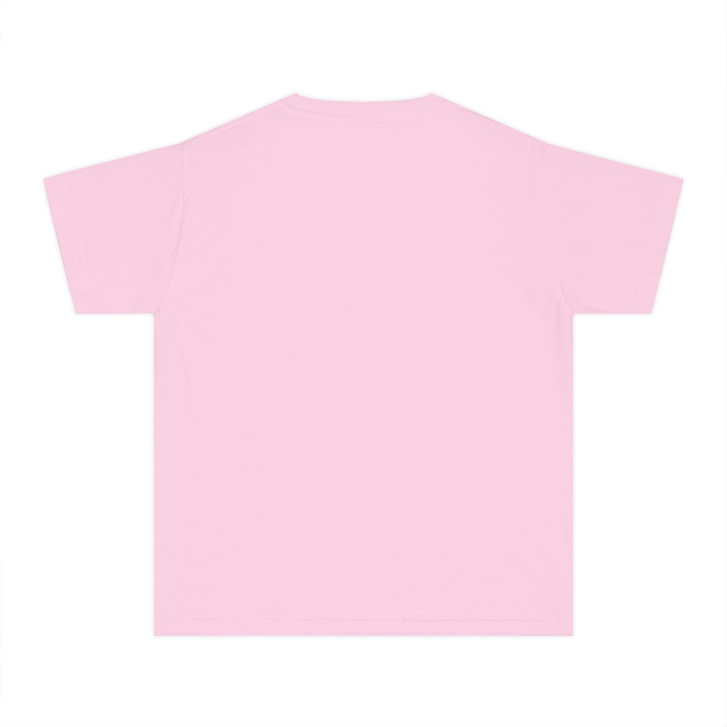 Youth Tee — Cozy Window Cat Print