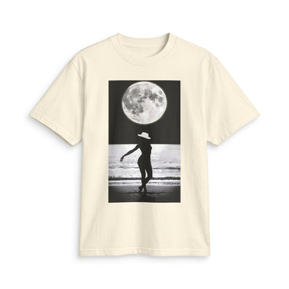 Moonlit Beach Silhouette T-Shirt